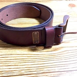 Fossil leather belt size 40